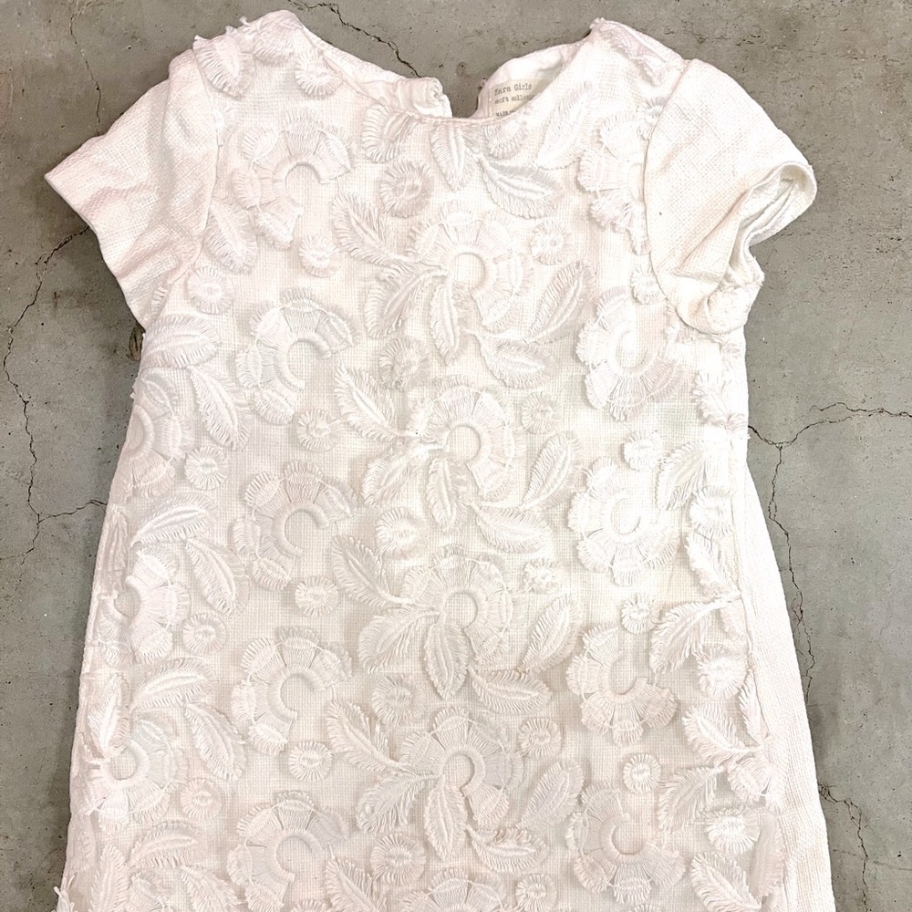 Beautiful White Summer Dress with lace